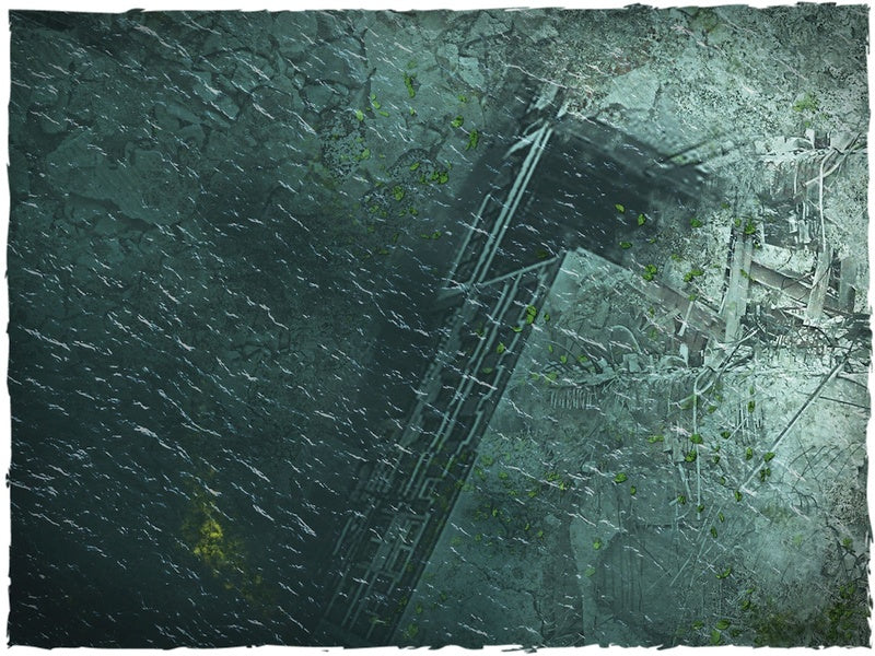 Game Mat - Drowned Earth: 3x4 Neoprene