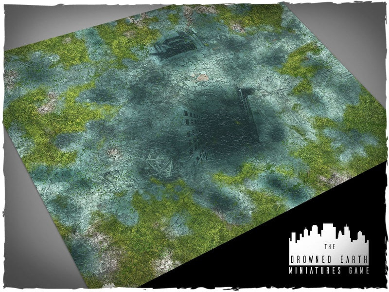 Game Mat - Drowned Earth: 3x4 Neoprene