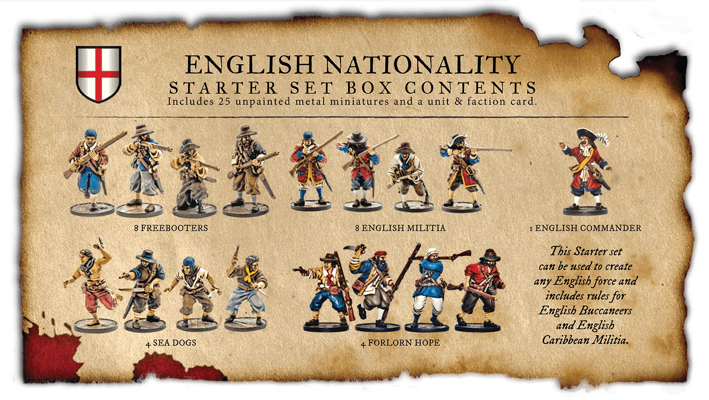 English Nationality Starter Set