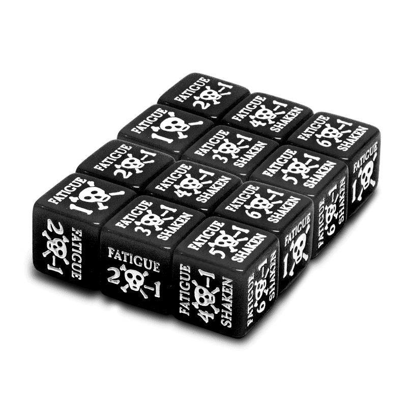 Blood & Valor Fatigue Dice Set