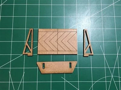 Gaslands Course Delineation Barrier Set