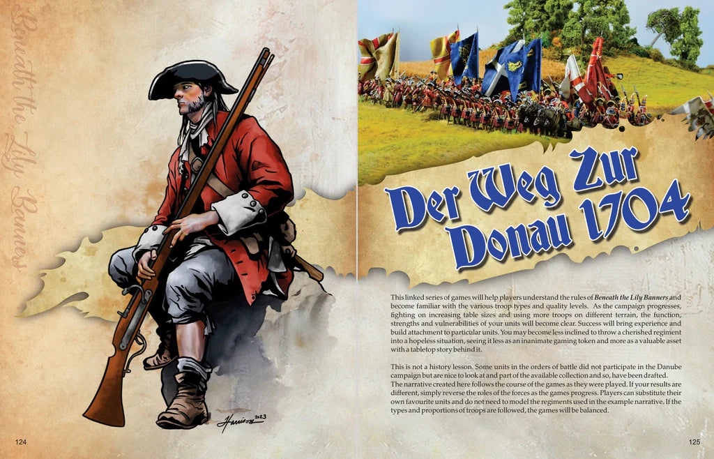 Beneath the Lily Banners Rulebook