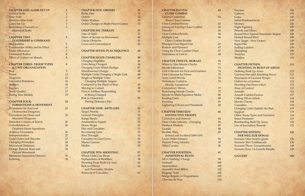 Beneath the Lily Banners Rulebook