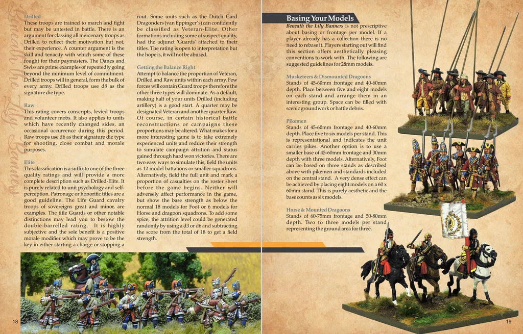 Beneath the Lily Banners Rulebook