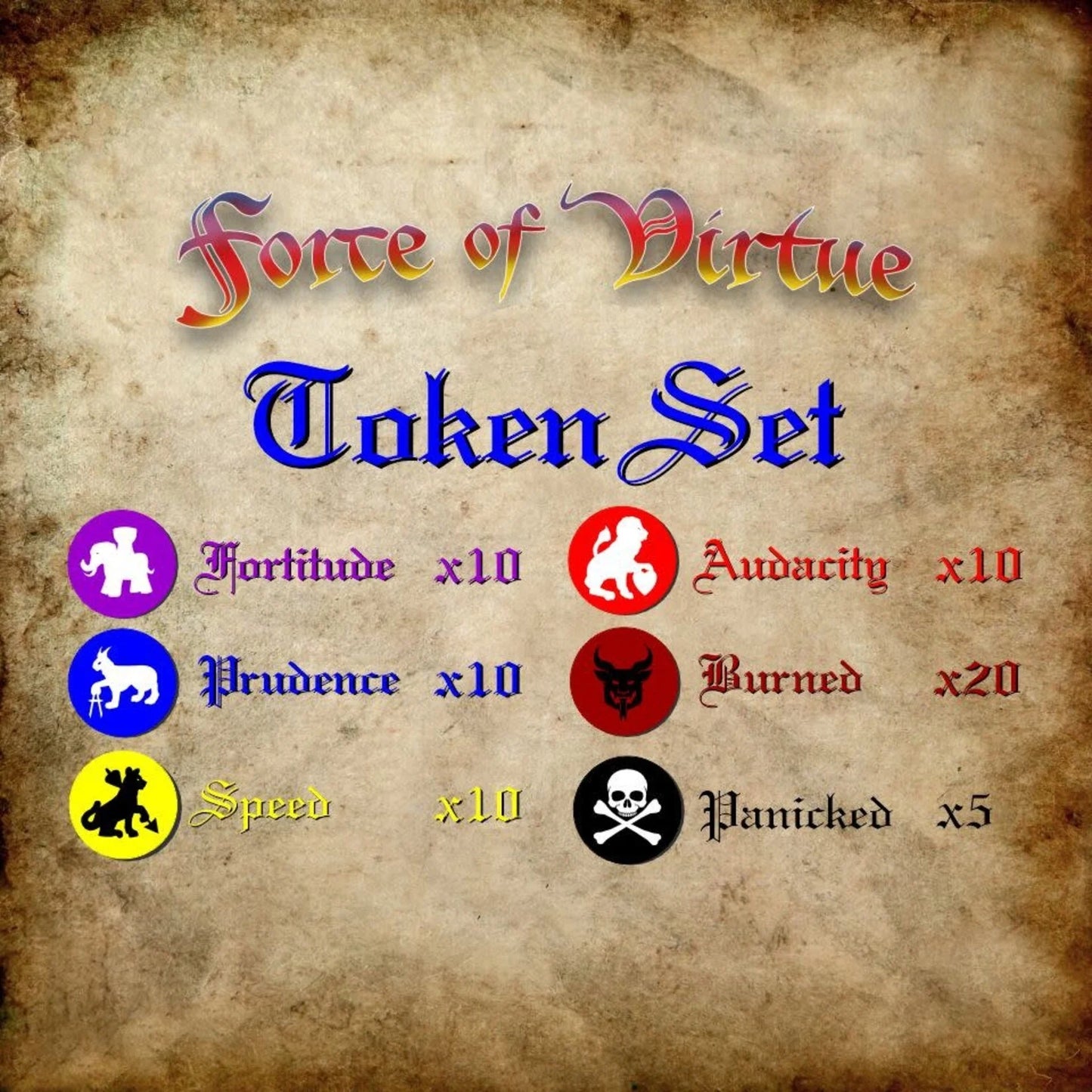 Force of Virtue - Token Set