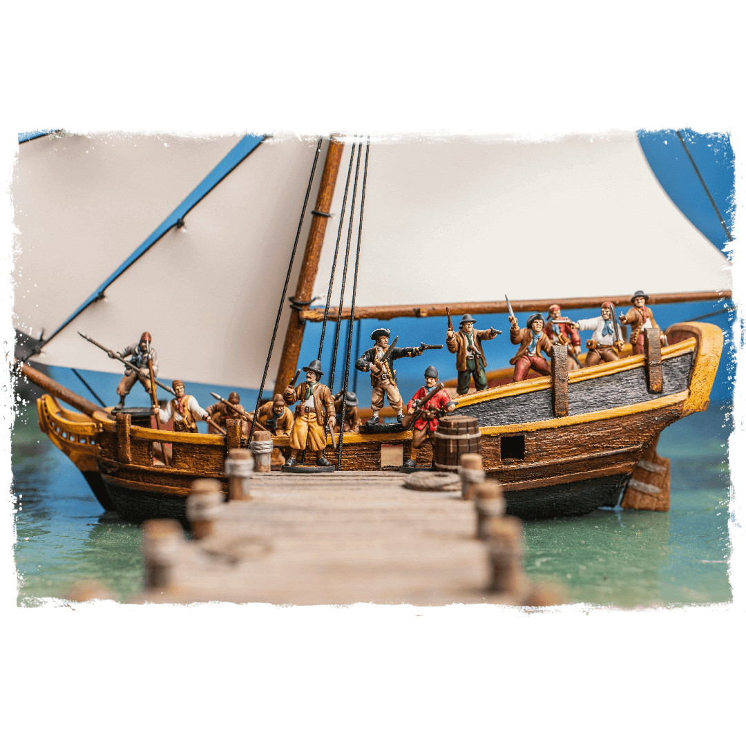 Blackbeard vs Maynard 2 Player Starter Set – Epic Pirate Battles Await!