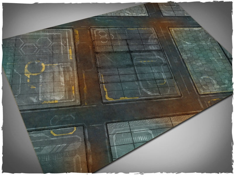 Game Mat - Neo Tokyo: 4x6 Neoprene