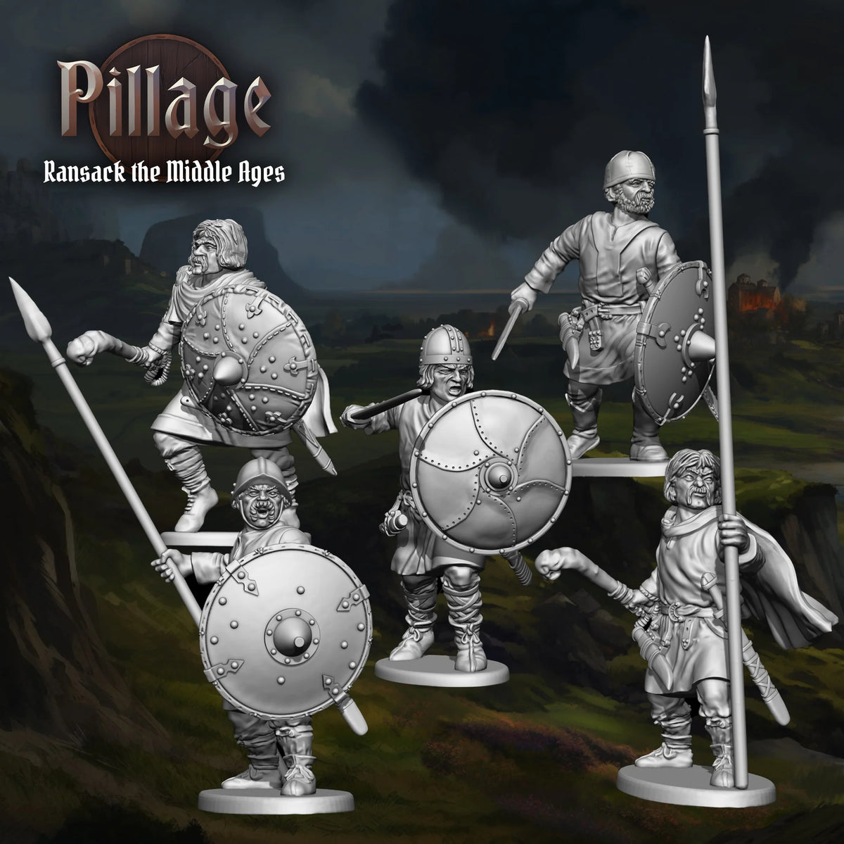 Carolingian Unarmored Infantry