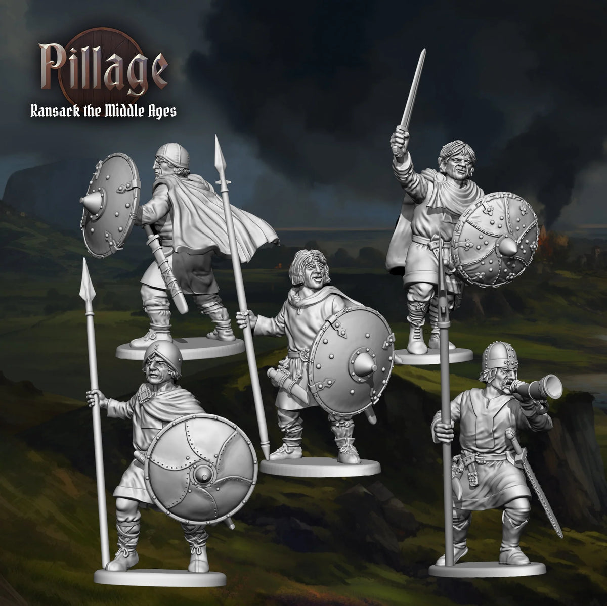 Carolingian Unarmored Infantry