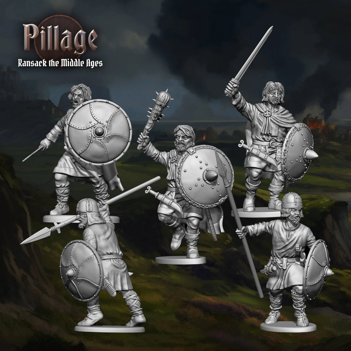 Carolingian Unarmored Infantry