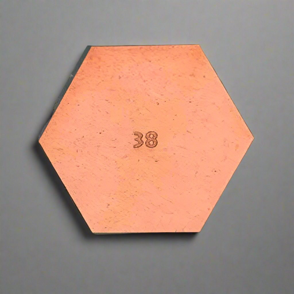 Hexagon 38mm MDF Bases