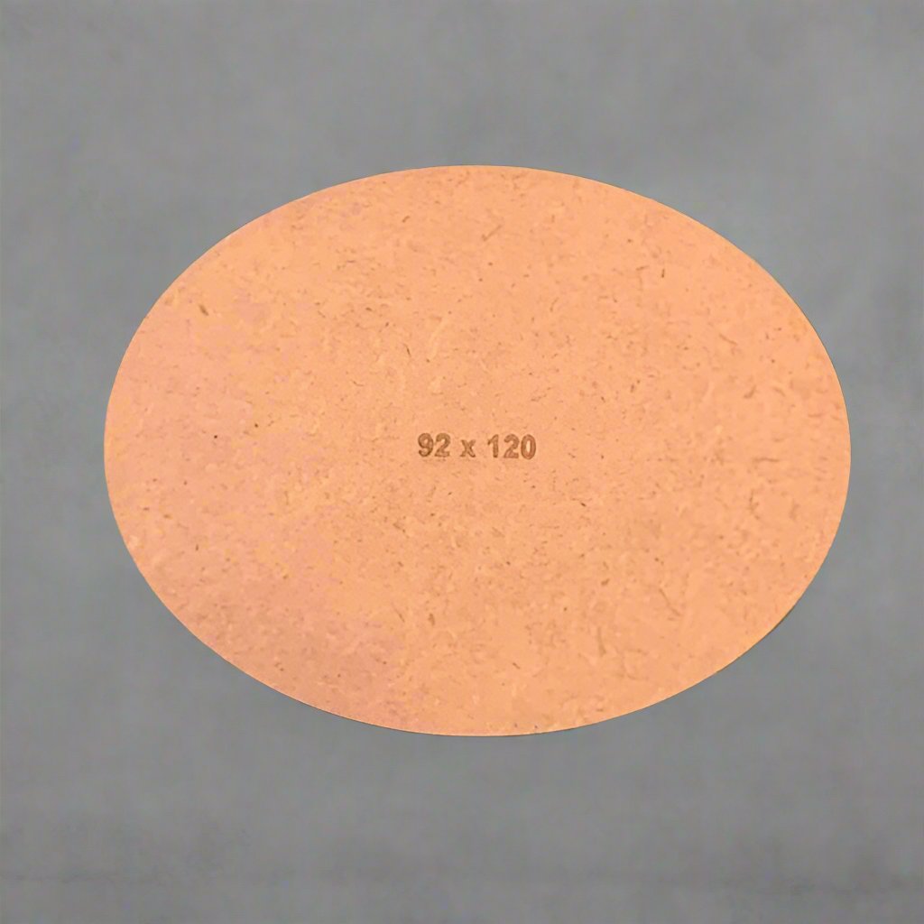 Oval 92 x 120mm MDF Base (x1)