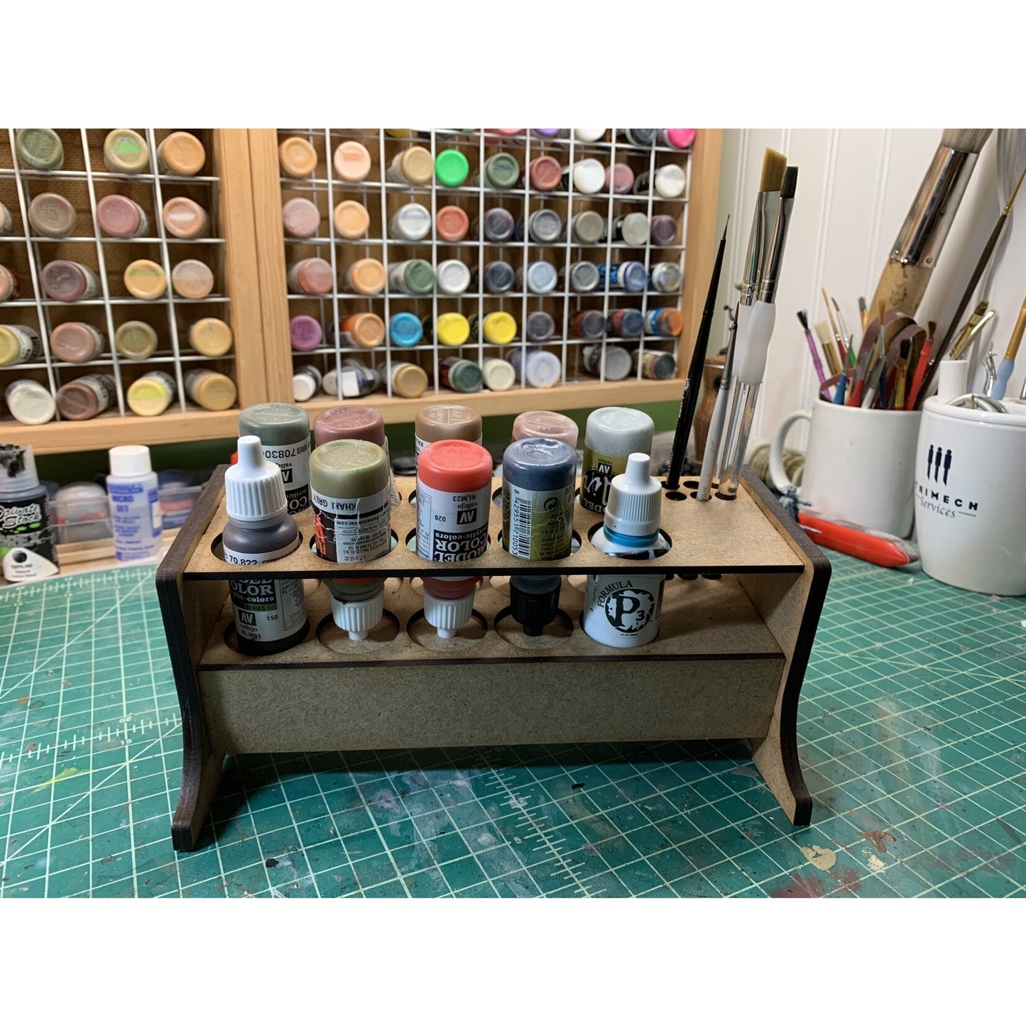 Project Paint & Brush Caddy