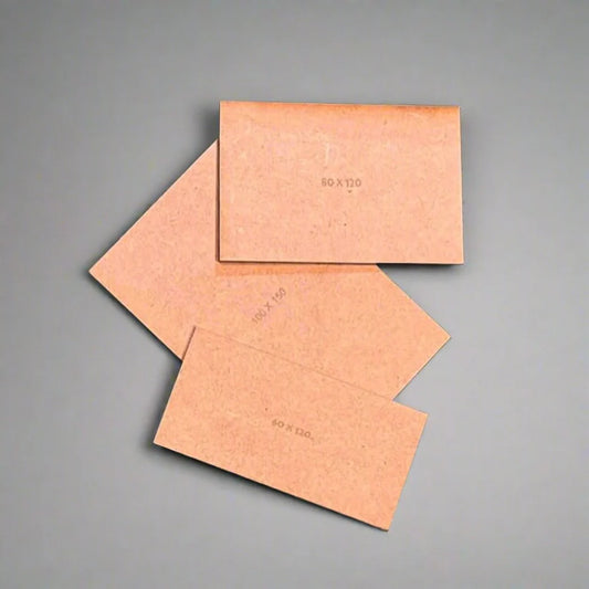 Rectangle 40 x 160mm MDF Bases