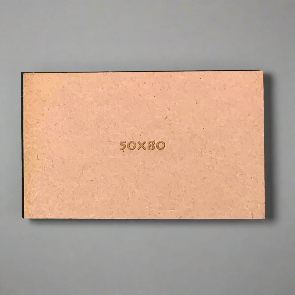 Rectangle 50 x 80mm MDF Bases