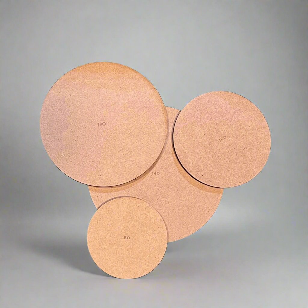 Round 80mm MDF Base