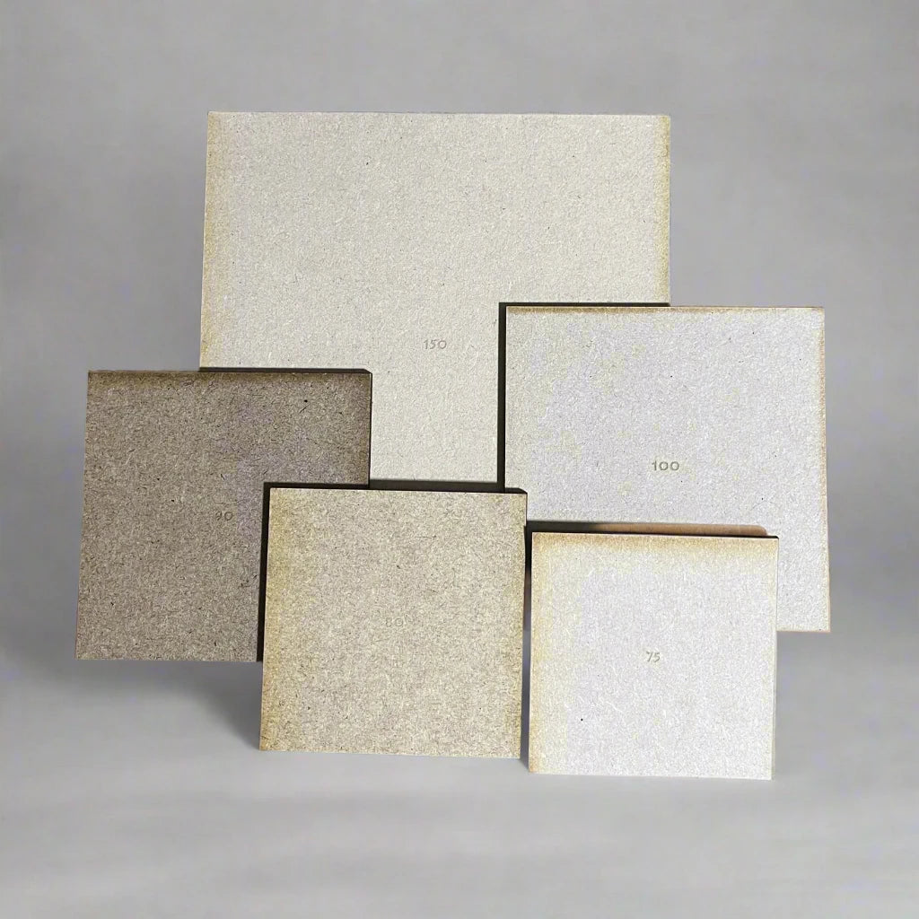 Square 75mm MDF Bases