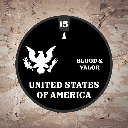 Blood & Valor: Initiative Wheel - U.S.