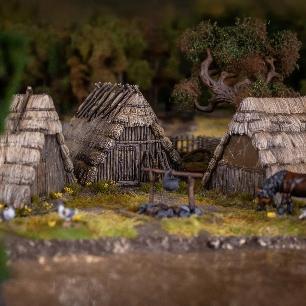 Dark Age Huts