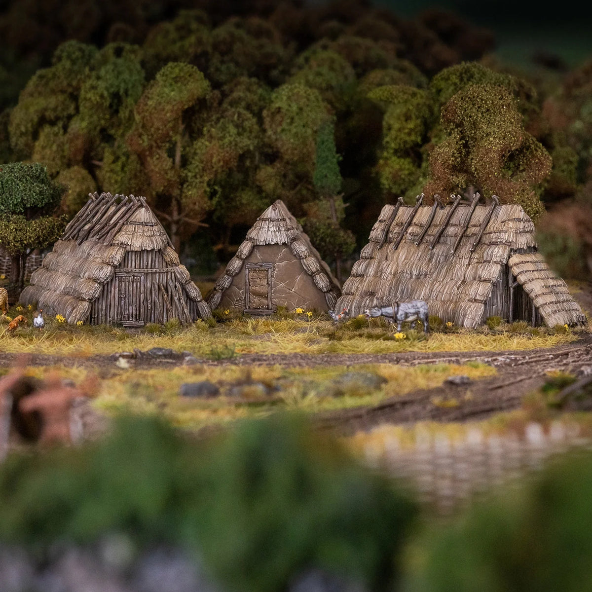 Dark Age Huts