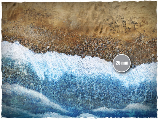 Game Mat - Beach: 4x6 Neoprene